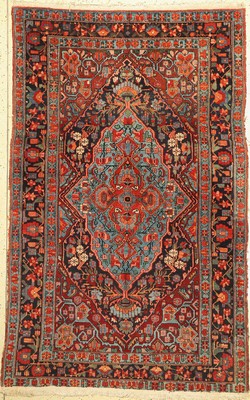Shahsawan alt, Persien, um 1920/1930, Wolleauf Baumwolle, ca. 212 x 137 cm, EHZ: 3