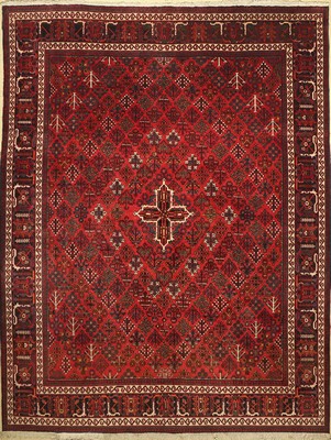 Djoschaghan, Persien, um 1960, Wolle auf Baumwolle, ca. 366 x 284 cm, EHZ: 2(Sehr guterZustand)