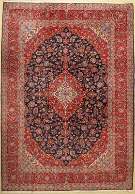 Keschan Kork fein, Persien, ca. 50 Jahre, Korkwolle, ca. 358 x 251 cm, EHZ: 2(Sehr guterZustand)