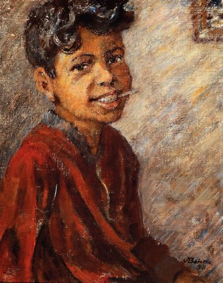 Vilem Balarin, 1894 Zabreh bei Hlucin/Mähren - 1978 Hlucin, 1912-17 Studium an der Akademie in Breslau, Studienreisen nach Berlin, 1943/44 privates ...