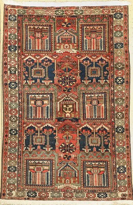 Hamadan alt, Persien, um 1930, Wolle auf Baumwolle, ca. 202 x 133 cm, EHZ: 2-3