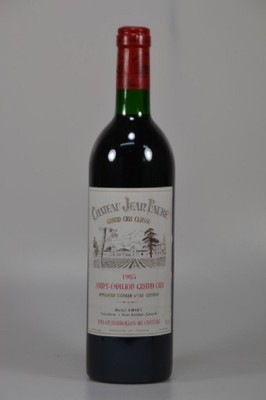 4 Flaschen, 1985 Chateau Jean Faure, Saint-Emilion Grand Cru, Michel Amart, 750ml, Into Neck, unverkostet