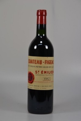 1 Flasche, 1982 Chateau Figeac, Saint -Emilion Grand Cru, 750ml, Into Neck-High Fill, unverkostet, Kapsel min. ber., 92 Parker- Punkte, Parker ...