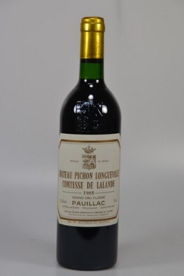 1 Flasche, 1985 Chateau Pichon Longueville - Comtesse de Lalande, Puillac, 750ml, 12,5% Vol., Into Neck, unverkostet