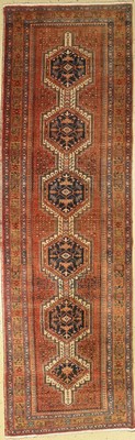 Meschgin alt, Persien, um 1950, Wolle auf Baumwolle, ca. 350 x 110 cm, EHZ: 2