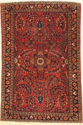 Us Re-Import Sarogh, Persien, um 1920, Wolle auf Baumwolle, ca. 150 x 100 cm, EHZ: 3-4