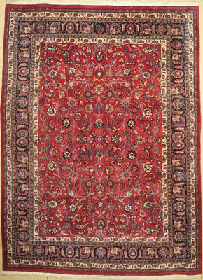 Mesched alt, Persien, um 1960, Wolle auf Baumwolle, ca. 340 x 250 cm, EHZ: 2