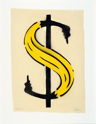 Thomas Baumgärtel, geb. 1960 Rheinberg, Studium der Freien Kunst an der FachhochschuleKöln, bekannt als "Bananensprayer", markiert seit ...