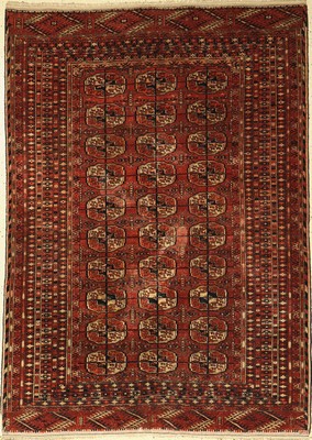 Buchara, Turkmenistan, um 1940, Wolle auf Wolle, ca. 162 x 117 cm, EHZ: 2-3