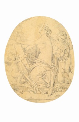 Michael Echter, 1812 - 1879 München, Studium an der Akademie München u.a. bei Julius Schnorr von Carolsfeld, schuf u.a. Altarbilder u. ...