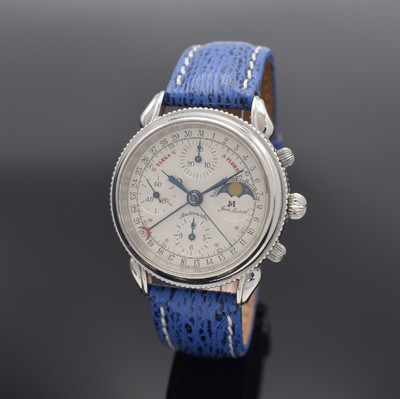 JEAN MARCEL auf 356 Stück limitierter Armbandchronograph "Targa Florio" Referenz 160.107, Automatik, Schweiz um 2000, beids. vergl. ...