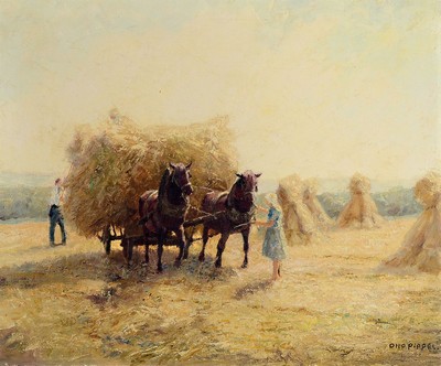 Otto Pippel, 1878 Lodz - 1960 Planegg, Studium an der Kunstgewerbeschule Straßburg und an der Akademie Dresden, Mitglied der Münchner ...