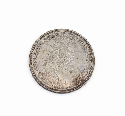 Silbermünze 5 Mark, Deutschland 1955, Ludwig Wilhelm Markgraf von Baden
