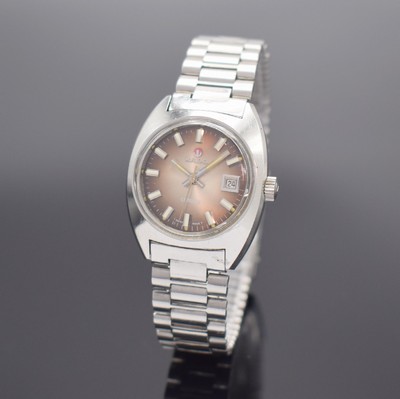 RADO Damenarmbanduhr Conway Referenz 561.3058.4, Automatik, Schweiz um 1970, Edelstahlgeh. inkl. Gliederband m. Faltschl., Boden verschr., ...