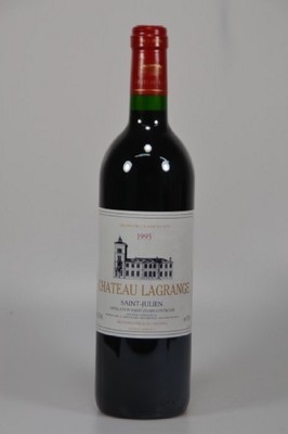 6 Flaschen 1995 Chateau Lagrange, Saint- Julien, 750ml, 12,5% Vol., Into Neck, unverkostet, 90 Parker-Punkte