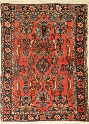 Lilian alt, Persien, um 1930, Wolle auf Baumwolle, ca. 135 x 102 cm, EHZ: 2-3