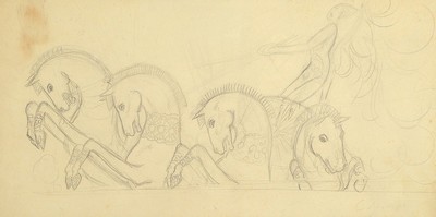 Charles Gesmar, 1900-1928, bekannter französischer Bildender Künstler, speziell Modezeichnungen des Art deco in Paris, u.a. vertreten in der Revue ...