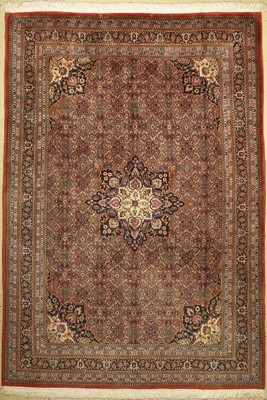 Indo Bidjar, Indien, ca. 50 Jahre, Wolle auf Baumwolle, ca. 255 x 247 cm, EHZ: 2