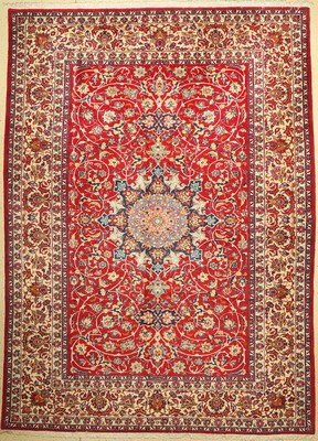 Nadjafabad, Persien, um 1960, Wolle auf Baumwolle, ca. 362 x 264 cm, EHZ: 2(kleine Fleck)