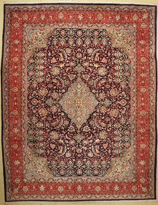 Sarogh Kork fein, Persien, um 1960, Korkwolle, ca. 352 x 278 cm, (Sehr guter Zustand)