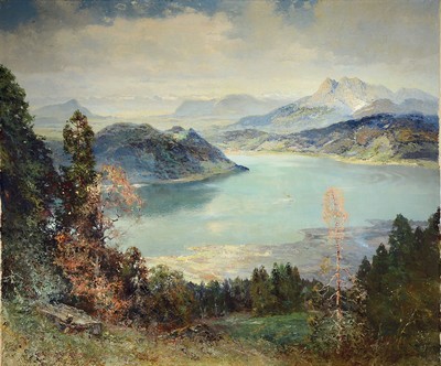 Ludwig Gschoschmann, 1894 München-1988 Tegernsee, Ausbildung an der Landeskunstschule Hamburg und an der Kgl. Kunstgewerbeschule München, hier: ...