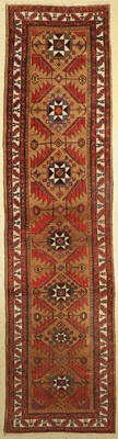Sarab alt, Persien, um 1930, Wolle auf Baumwolle, ca. 405 x 105 cm, EHZ:(Guter Zustand)