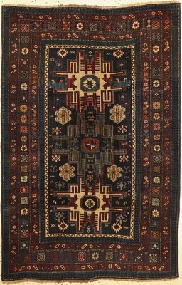 Antiker Kuba Schirwan, Kaukasus, 19.Jhd, Wolle auf Wolle, ca. 180 x 120 cm, EHZ:(Guter Zustand)