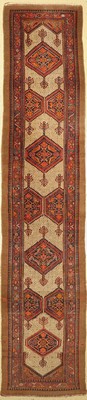 Antike Sarab Galerie, Persien, um 1900, Wolle auf Baumwolle, ca. 500 x 105 cm, EHZ:(Guter Zustand)