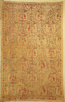 Antiker Epirus Susani, Osmanisch-Griechisch19.Jhd, Seiden stickerei, ca. 274 x 170 cm, EHZ:(leichtes alters-und Gebrauchsspuren)