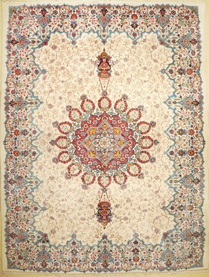 Keschan alt, Persien, um 1950, Wolle auf Baumwolle, ca. 423 x 324 cm, EHZ: 2