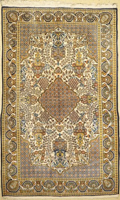 Ghom alt, Persien, um 1950, Wolle mit Seide, ca. 248 x 158 cm, EHZ: 1-2
