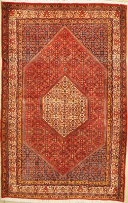 Bidjar Kork fein, Persien, um 1960, Korkwolle, ca. 240 x 155 cm, EHZ: 1-2
