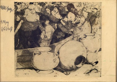 Willi Geiger, 1878 Schönbrunn bei Landshut - 1971 München, Studium an der Kunstgewerbeschule München und an der Akademie München unter Franz von ...