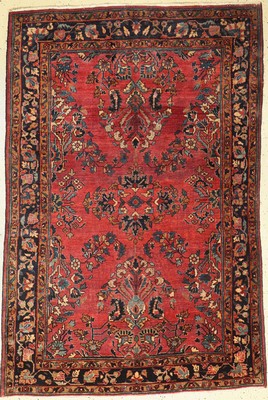 Us Re-Import Sarogh, Persien, um 1900, Wolle auf Baumwolle, ca. 207 x 140 cm, EHZ: 4