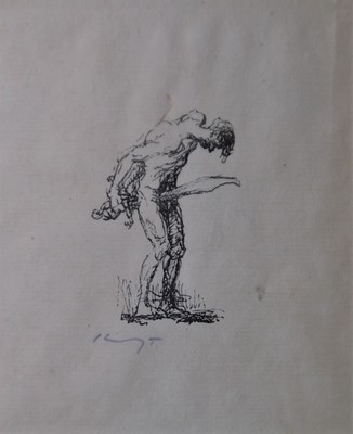 Max Slevogt, 5 Grafiken: alle handsigniert, a. aus der Folge "Die Inseln Wak Wak", "Hasan uns seine verzweifelte Mutter", ...
