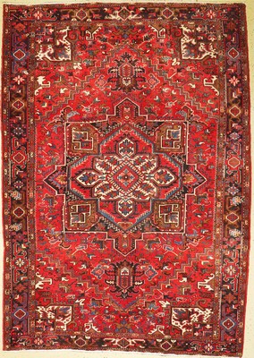 Heriz alt, Persien, um 1960, Wolle auf Baumwolle, ca. 355 x 255 cm, minimal verkürzt,EHZ: 2
