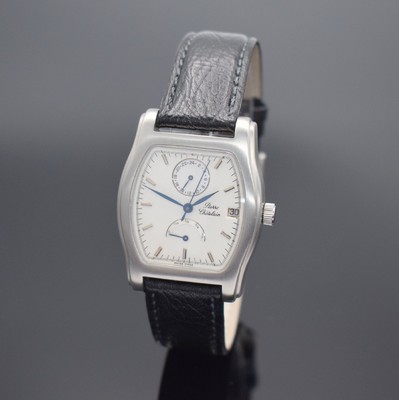 PIERRE CHATELAIN Armbanduhr, Automatik, beids. vergl. Edelstahlgeh., Boden 4-fach verschr., vers. Zifferbl., Hilfszifferbl. m. Perlmutteinl., gebl. ...