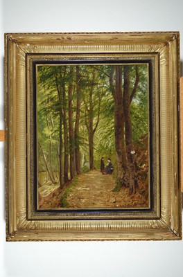 Vilhelm Groth, 1842 - 1899 Kopenhagen, Ausbildung an der Zeichenschule von Frederik Ferdinand Helsted, Studium an der Akademie Kopenhagen, beschickte ...