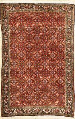 Bidjar Kork fein, Persien, ca. 60 Jahre, Korkwolle, ca. 144 x 94 cm, EHZ: 1-2