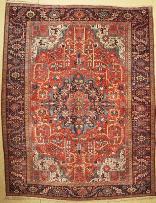 Heriz alt, Persien, um 1930/1940, Wolle aufBaumwolle, ca. 360 x 280 cm, EHZ: 2