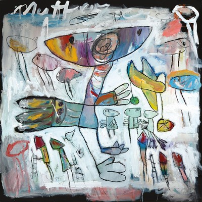 Peter Padubrin-Thomys, geb. 1969 in Halle/Saale, "Die Heimkehr des verlorenen Sohnes", Acryl/Lwd, sign., verso betitelt, ca. 100x100 cm