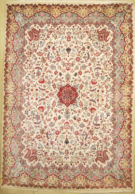 Keschan alt, Persien, um 1960, Wolle auf Baumwolle, ca. 385 x 275 cm, EHZ: 2(Fleckig)