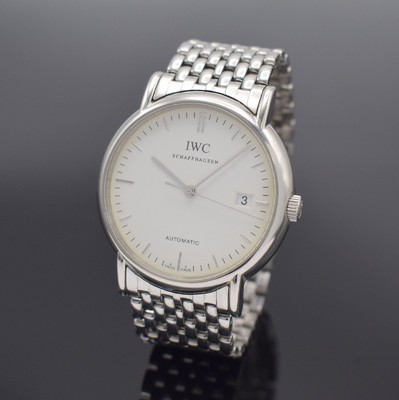 IWC Armbanduhr Portofino in Edelstahl Referenz IW353303, Automatik, Edelstahlgeh. inkl. orig. Gliederband m. dopp. Faltschl., Boden 4 -fach verschr., ...