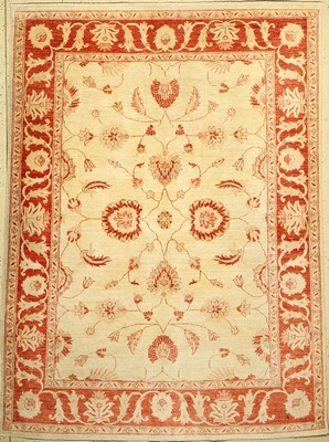 Sigler, Pakistan, ca. 40 Jahre, Wolle auf Baumwolle, ca. 233 x 171 cm, EHZ: 1-2