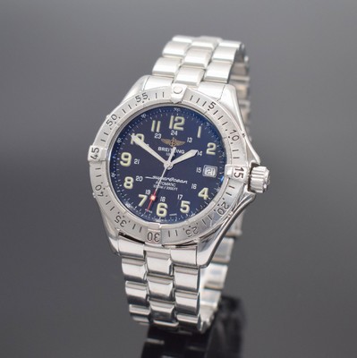 BREITLING Colt Superocean Herrenarmbanduhr Referenz A17340, Schweiz verk. lt. beil. Pap. 11/2000, Automatik, verschr. Edelstahlgeh., orig. ...