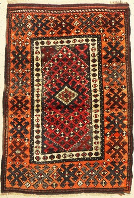 Bergama alt, Türkei, um 1930, Wolle auf Wolle, ca. 155 x 108 cm, EHZ: 2