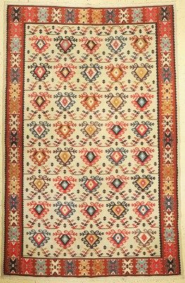 Sarkoy Kelim, Türkei, um 1940/1950, Wolle auf Wolle, ca. 300 x 194 cm, EHZ: 2