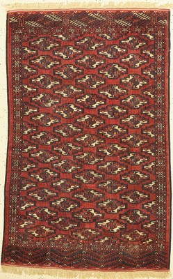 Jomud Herdteppich, Turkmenistan, um 1920, Wolle auf Wolle, ca. 145 x 90 cm, EHZ: 3