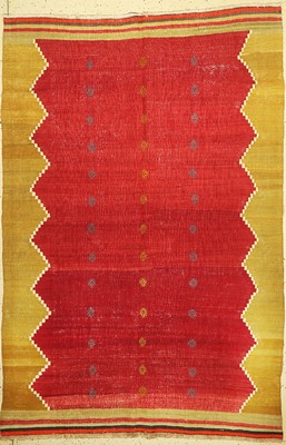 Ghaschgai Kelim, Persien, um 1930, Wolle auf Wolle, ca. 243 x 166 cm, EHZ: 2