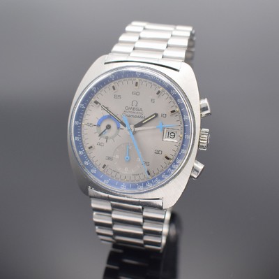 OMEGA Seamaster Armbandchronograph, Schweiz um 1972, Ref. 176.007, Automatik, Edelstahlgeh. inkl. orig. Gliederband m. Faltschl., Boden m. ...